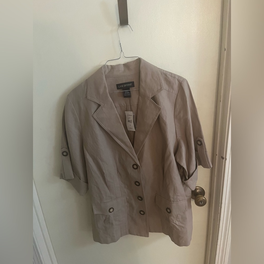 NWT Lane Bryant Short Sleeve Blazer
